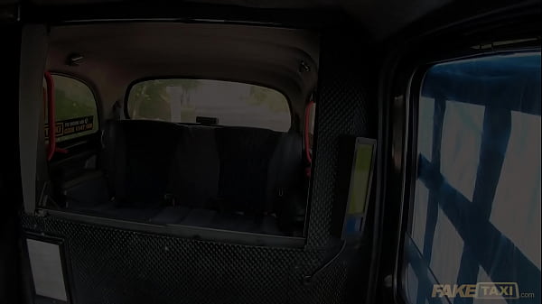 Fake Taxi Cute teen takes off her cute white bra and panties on backseat