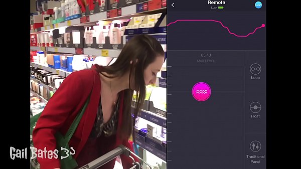 Preview: Public remote vibrator play and sex on balcony