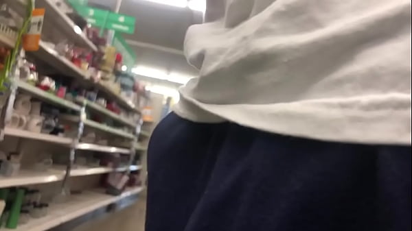 She kept looking cock bulge