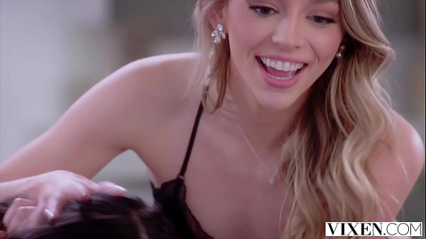 VIXEN Hot party-girls Lily & Eliza seduce quiet neighbor