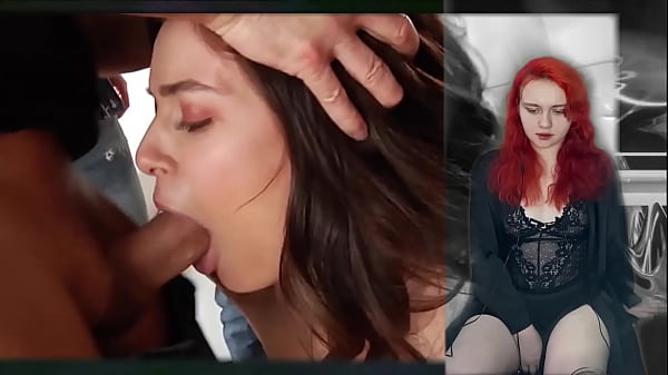 Девушка реагирует на первый гэнгбэнг Ланы Роудс