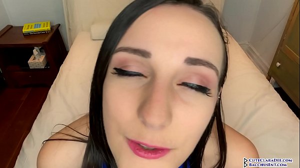 Clara Dee - Close Up Cum Begging and Cum in Mouth JOI