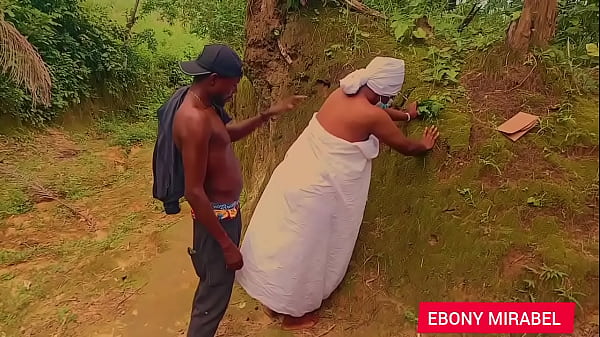 Our lady the queen of forest fuck with a stranger and she enjoying what she missed for a long time