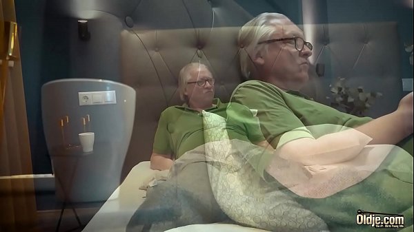 Big natural boobs teen gets fucked by grandpa