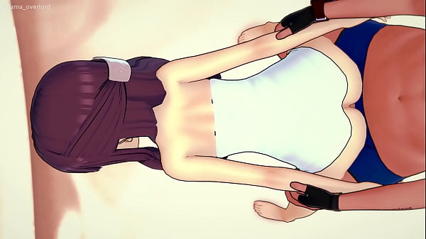 Horny Fern only wearing a towel