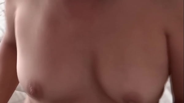 The neighbor stags on me and faps off watching me wear erotic underwear