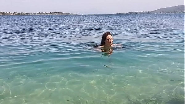 Beach Vaginal adventure of two eggs