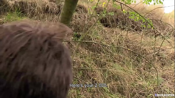 A Hot Dude Gets A Lot Of Money For Getting His Asshole Fucked In The Woods - Czech Hunter 560