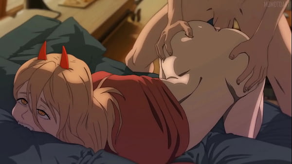 Power and Denji by MomotDart