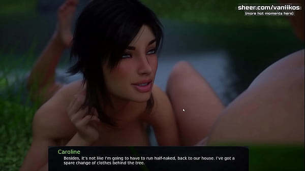 Milfy City[v0.6e] | Horny teen step sister with big boobs gets fucked in her hot big ass by stepbrother's big cock | My sexiest gameplay moments | Part #56 - New ANIMATED scenes with Caroline compilation
