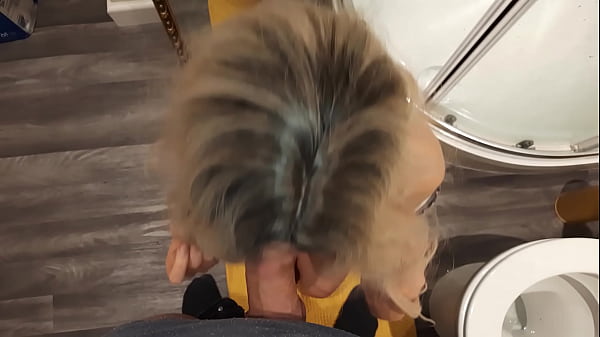 Rebound Sex in the Toilet at a Party. Sad Girl Attempts to make her Boyfriend Jealous.