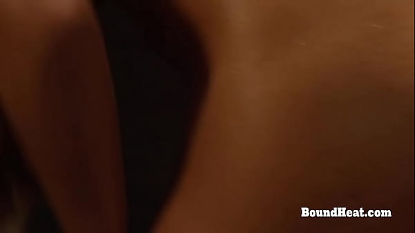 Busty Blonde Lesbian Slave Showering In Front of Madame