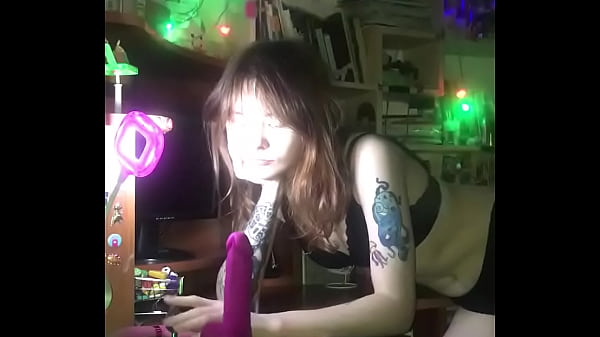 Loves to suck and fuck pussy with a rubber dick. Thumbnail