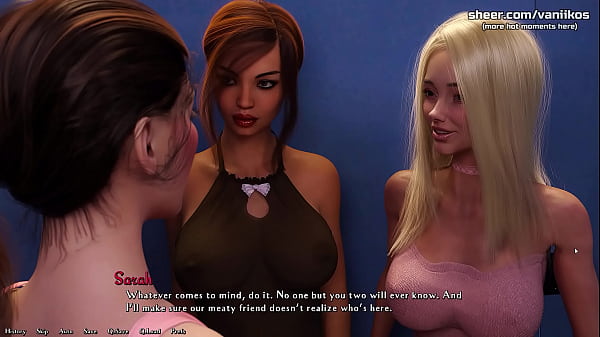 Being a DIK[v0.8] | Three hot teens sluts enjoy sucking and fucking a big cock at a public restroom glory hole | My sexiest gameplay moments | Part #47