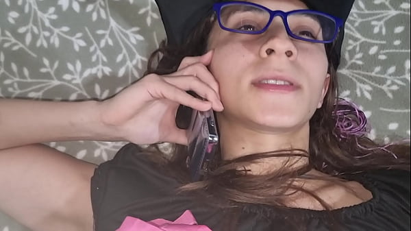 STEP-SISTER uses WITCH COSPLAY and her STEP-BROTHER CUMS IN HER MOUTH Thumbnail