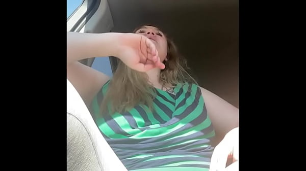 Beautiful Natural Chubby Blonde starts in car and gets Fucked like crazy at home