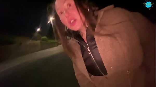 Cracky the street girl finaly gets to suck cock