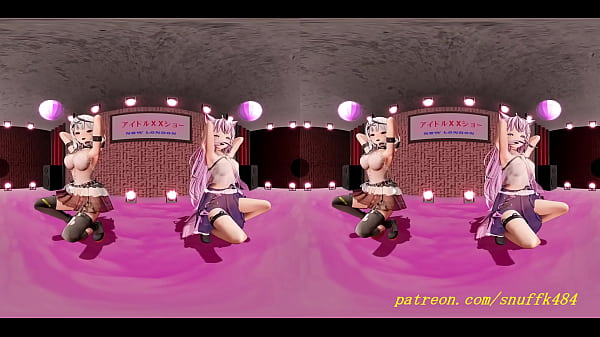 vr180 mmd kyori chloe dance 3d hololive Thumbnail