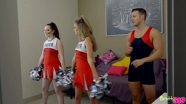 BrattySis] Athena Faris - Cheer Practice