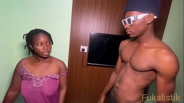 Horny stepbrother fucks stepsister after parents left for work