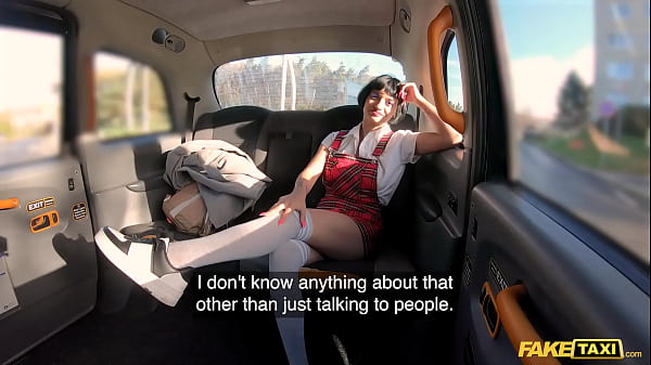 Fake Taxi Super Sexy French Student Seduces Taxi Driver for a Free Ride