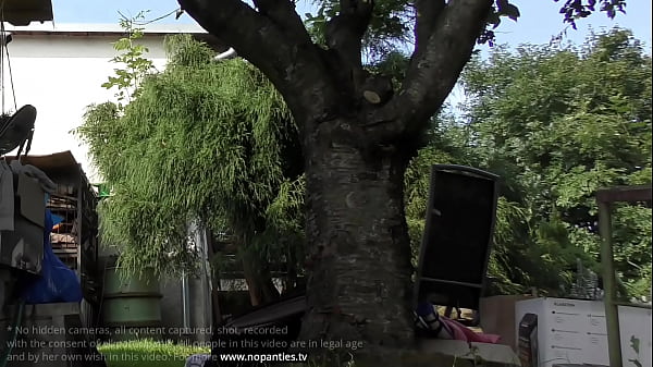 No Panties Mini Skirt Short Skirts Barbeque Party with Hot Tight Shaved Pussy Girls Outdoors