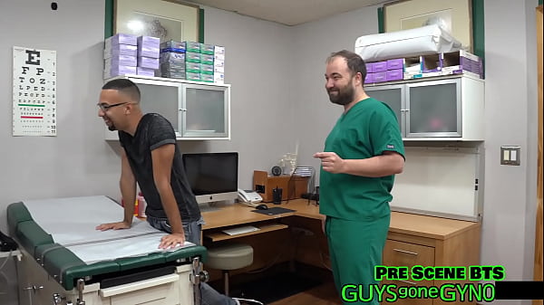 Tampa University Employment Physical with Angel Ramiraz, Prostates and Flopping Dicks ,Watch Entire Film At GuysGoneGynoCom