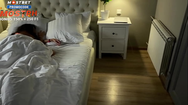 A student received double penetration and creampie from cocky guys