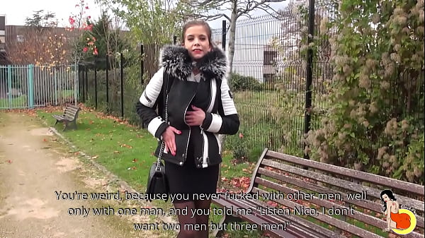 Stunning Camille wanted to try 3 men at once