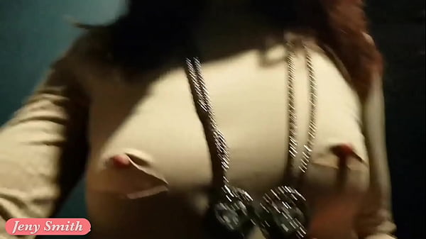 Cutting my dress in a public theatre. Part 2