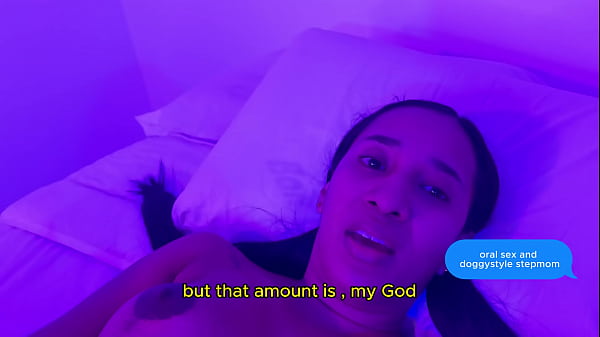 My stepmom is a webcam model. English captions