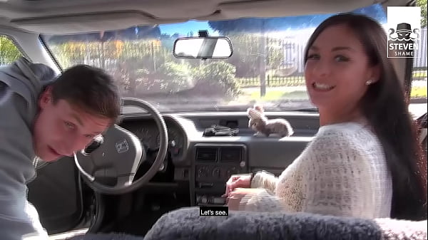 REAL COUPLE   FRIEND!! Public orgasm with Lullu Gun - StevenShame.Dating