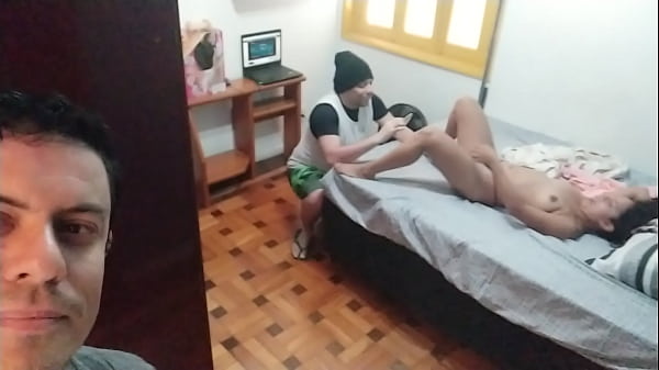 Gravação porno com eles  -  Bluezao Youtuber - Ela Baez - Joy Cardozo