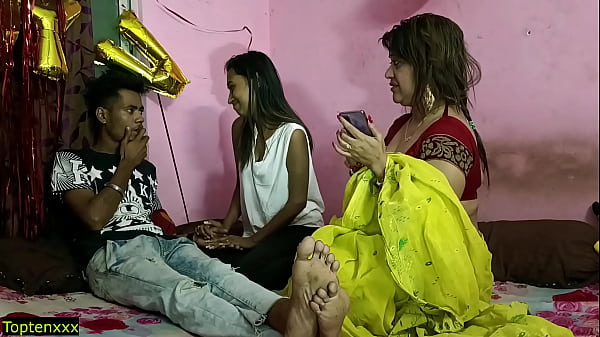 Girlfriend allow her BF for Fucking with Hot Houseowner!! Indian Hot Sex