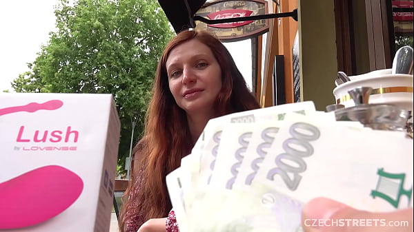 CzechStreets - Hot Russian girl with a hairy pussy has an orgasm in public