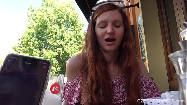 CzechStreets - Hot Russian girl with a hairy pussy has an orgasm in public