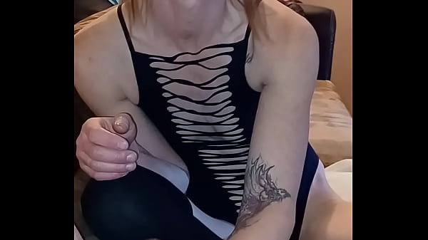 Sexy wife tells me about cheating while stroking my cock