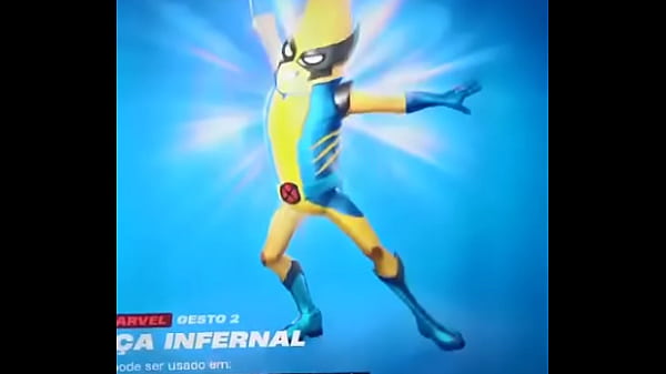 Banana Wolverine dancing like a Thumbnail