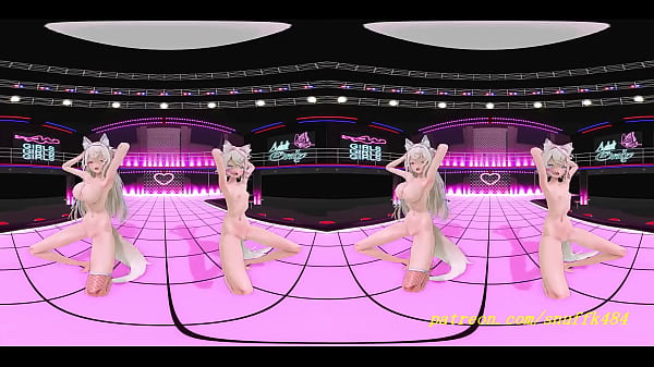 VR180 mmd FuwaMoco nude Dance 3d hololive Hentai Thumbnail