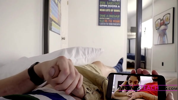 Getting StepSon Ready For College, Infront Of StepDad...