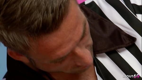 Two Sexy Bitches Cindy Behr and Charlie Monaco tricked her Coach to FFM Threesome