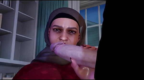 Árabe muçulmana com hijab, peitos grandes e bunda Aisha fodida analmente e coberta de esperma