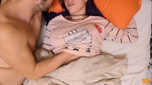 I say good morning to my girlfriend with a strong nipple orgasm - Unlimited Orgasm