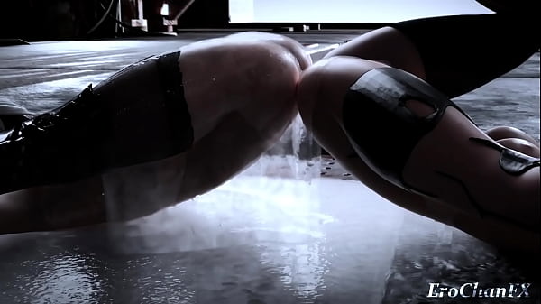 2B and A2 machine tentac1e hentai