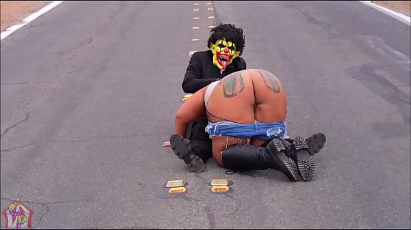 GIBBY the CLOWN fucks me senseless in the desert
