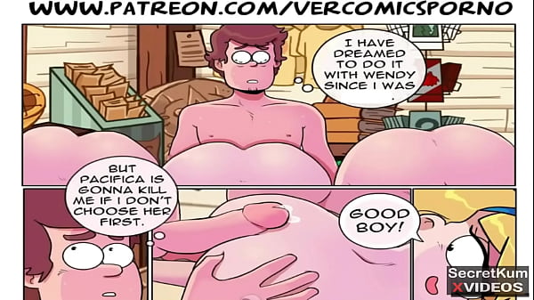 Gravity falls the next summer - Dipper's foursome reverse gangbang || Outdoor Cabin Orgy