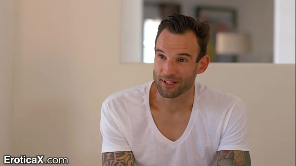 EroticaX - Tattooed Frenchmen And Hot Latina Eliza Ibarra Dance In The Sheets