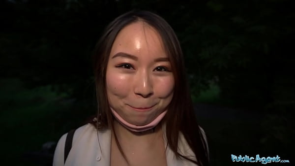 Public Agent Cheeky Asian wants to pay to fuck his massive fat cock