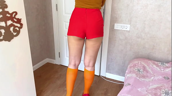 Velma Catches Pervert Spying And Punishes With Wild Sex Till Facial