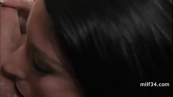 Hot Cougar Gets Mouthful of Cum Thumbnail